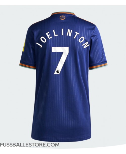 Günstige Newcastle United Joelinton #7 3rd trikot Damen 2025-26 Kurzarm Günstige Newcastle United Joelinton #7 3rd trikot Damen 2025-26 Kurzarm
